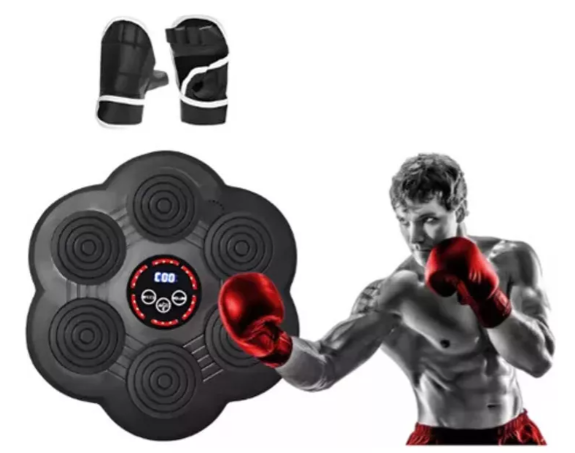 🥊 Máquina de Boxeo Musical – Ejercítate Jugando al Ritmo de la Música 🎶